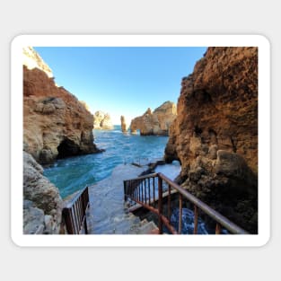 largos caves , algarve Sticker